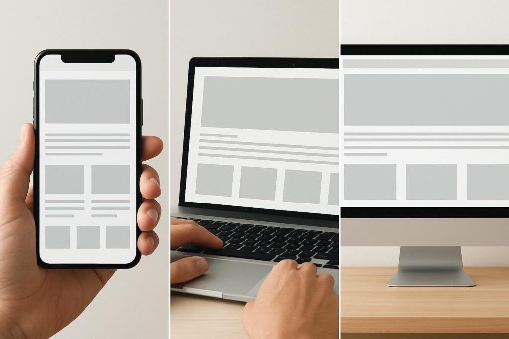 Адаптивная вёрстка: подходы mobile-first, desktop-first и гибридные решения