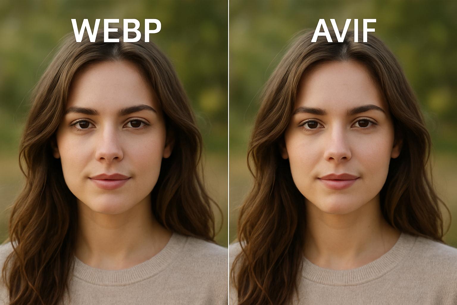 Оптимизация изображений для веба: форматы WebP, AVIF, lazy loading без потери качества. Разница между WebP и AVIF